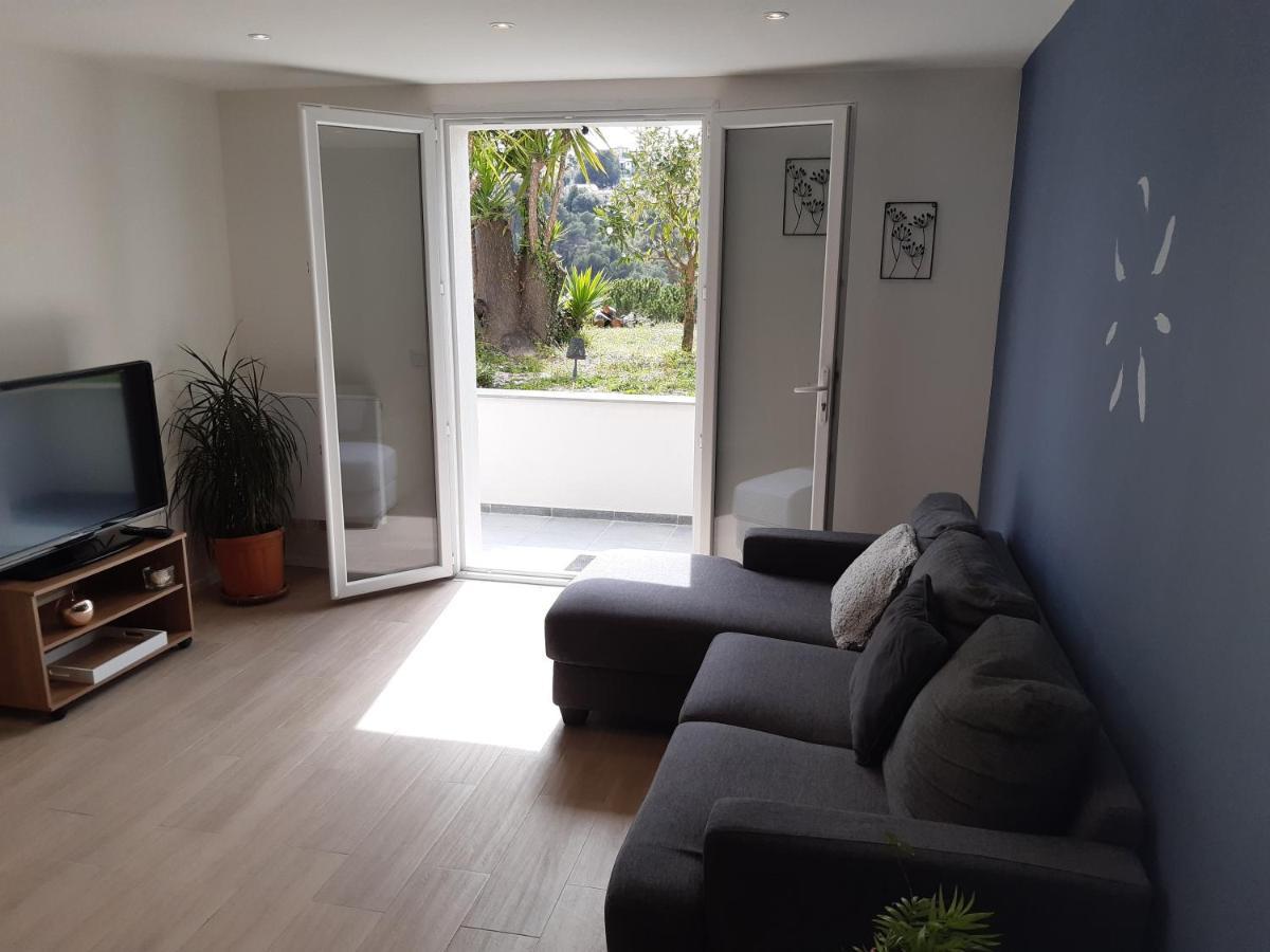 Appartement 3 Pieces Dans Villa Individuelle Falicon Εξωτερικό φωτογραφία